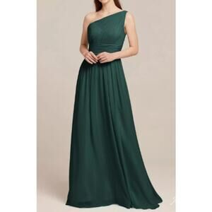 AW BRIDAL SZ 8 M dark emerald Grace bridesmaid formal party maxi dress NEW 0B11
